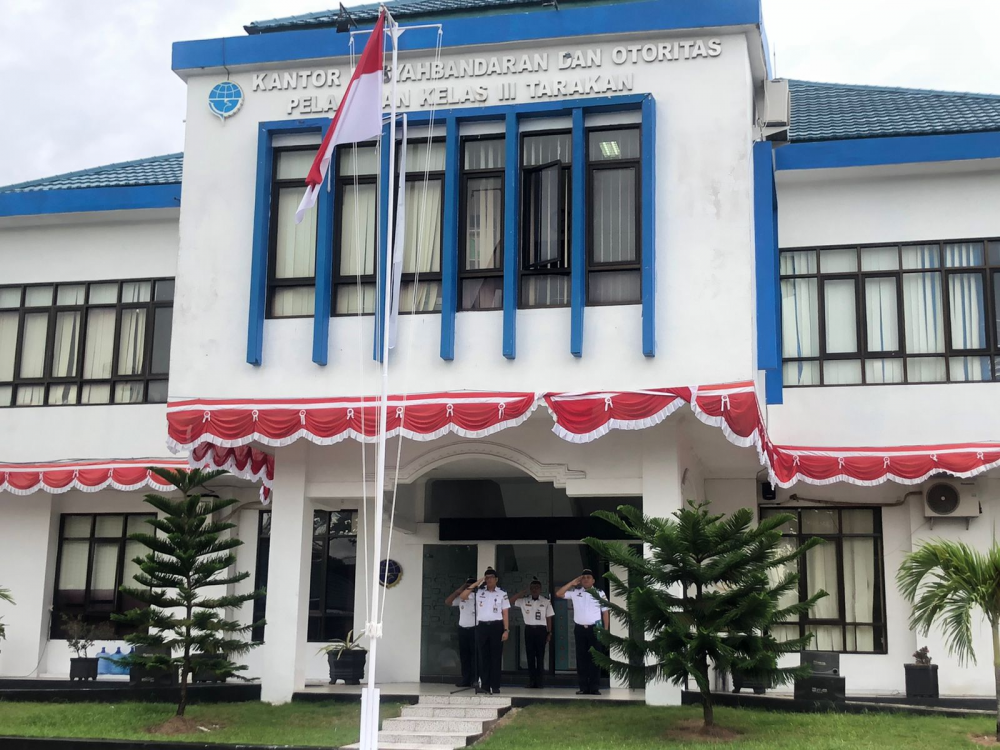 Apel Pagi Kantor Kesyahbandaran dan Otoritas Pelabuhan Kelas III, Senin 03 Oktober 2022