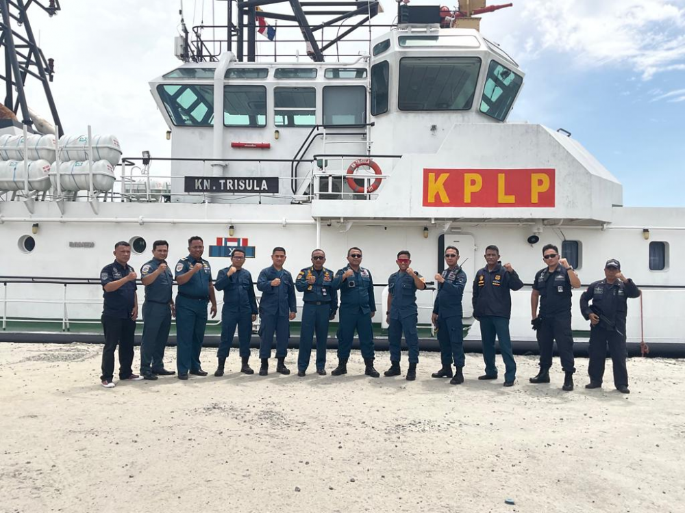 Sinergitas KSOP Tarakan dan KN. Trisula-P.111 Dalam Mendukung Patroli Bersama
