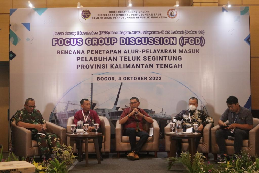 DUKUNG PERKEMBANGAN PEREKONOMIAN DAERAH, KEMENHUB DORONG PERCEPATAN PENETAPAN ALUR PELAYARAN