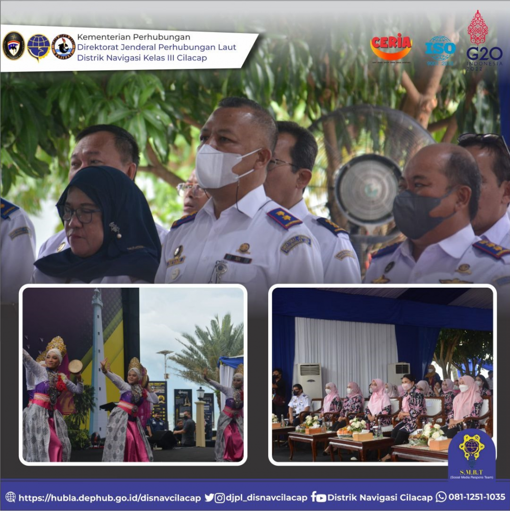 Direktorat Jenderal Perhubungan Laut dan Dharma Wanita Persatuan Kemenhub mengadakan kegiatan sosial yaitu "Social Care & Apreciation Moment" kegiatan pemberian penghargaan kepada petugas Penjaga Menara Suar dan santunan panti asuhan.