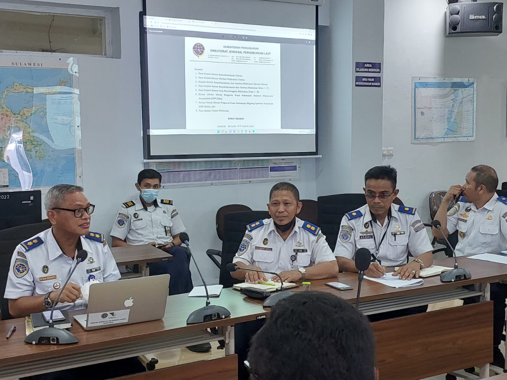 Sosialisasi penggunaan Fasilitas Listrik Darat OPS (Onshore Power Supply) di Pelabuhan