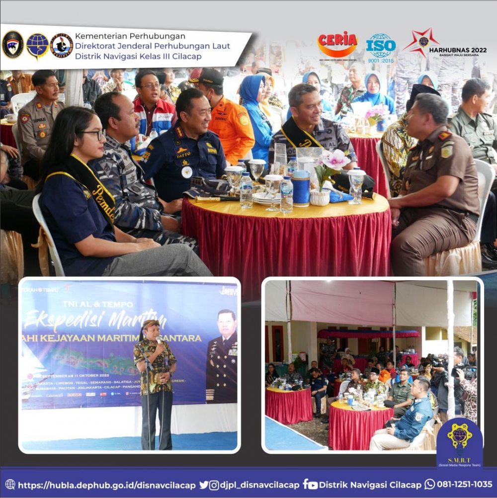 Penyambutan Tim Expedisi Maritim TNI-AL