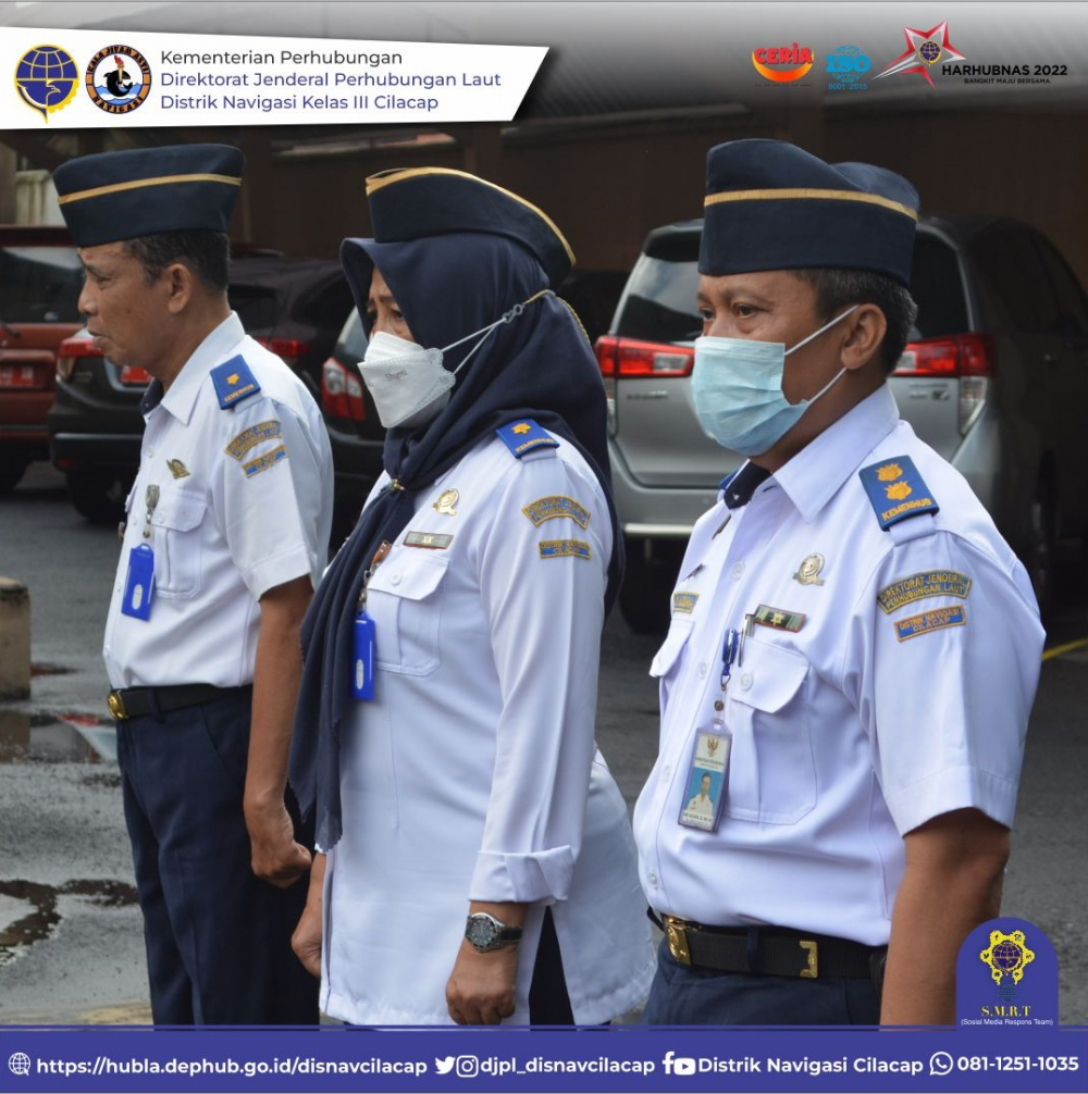 Apel Pagi Pegawai Distrik Navigasi Cilacap
