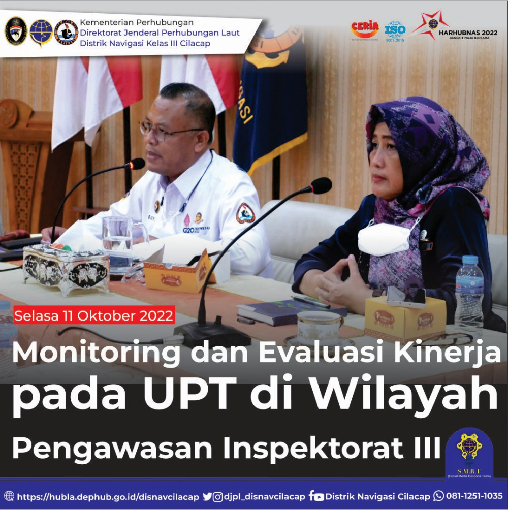 Monitoring dan Evaluasi Kinerja pada Unit Pelaksana Teknis di Wilayah Pengawasan Inspektorat III