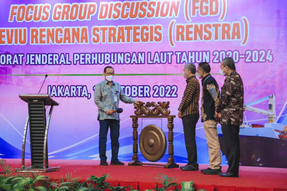 WUJUDKAN GOOD GOVERMENT AND CLEAN GOVERMENT, DITJEN HUBLA GELAR FGD REVIU RENCANA STRATEGIS 2020-2024