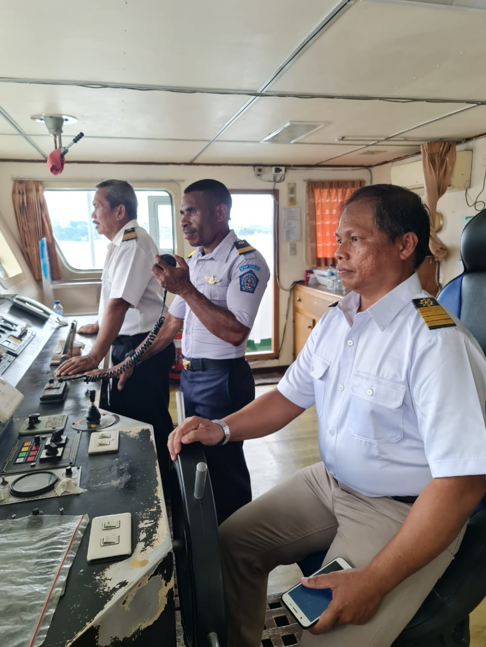 SETI SIRINGON MUALIM II KAPAL PERINTIS KM SABUK NUSANTARA 29, BUKTI PENGEMBANGAN MASYARAKAT PAPUA OLEH KEMENHUB