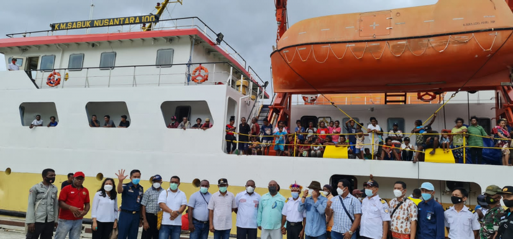 MENJADI ANDALAN MASYARAKAT JAYAPURA, ANGKUTAN LAUT KAPAL PERINTIS TERUS MENGALAMI PENINGKATAN