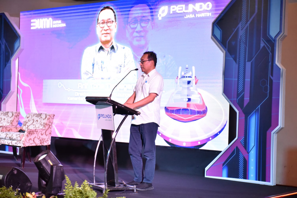 HADIRI MARINE BUSINESS FORUM, DIRJEN HUBLA MINTA STAKEHOLDER DUKUNG PENINGKATAN EFISIENSI LOGISTIK MELALUI INTEGRASI