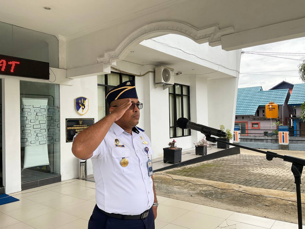 Apel Pagi Kantor Kesyahbandaran dan Otoritas Pelabuhan Kelas III, Senin 17 Oktober 2022