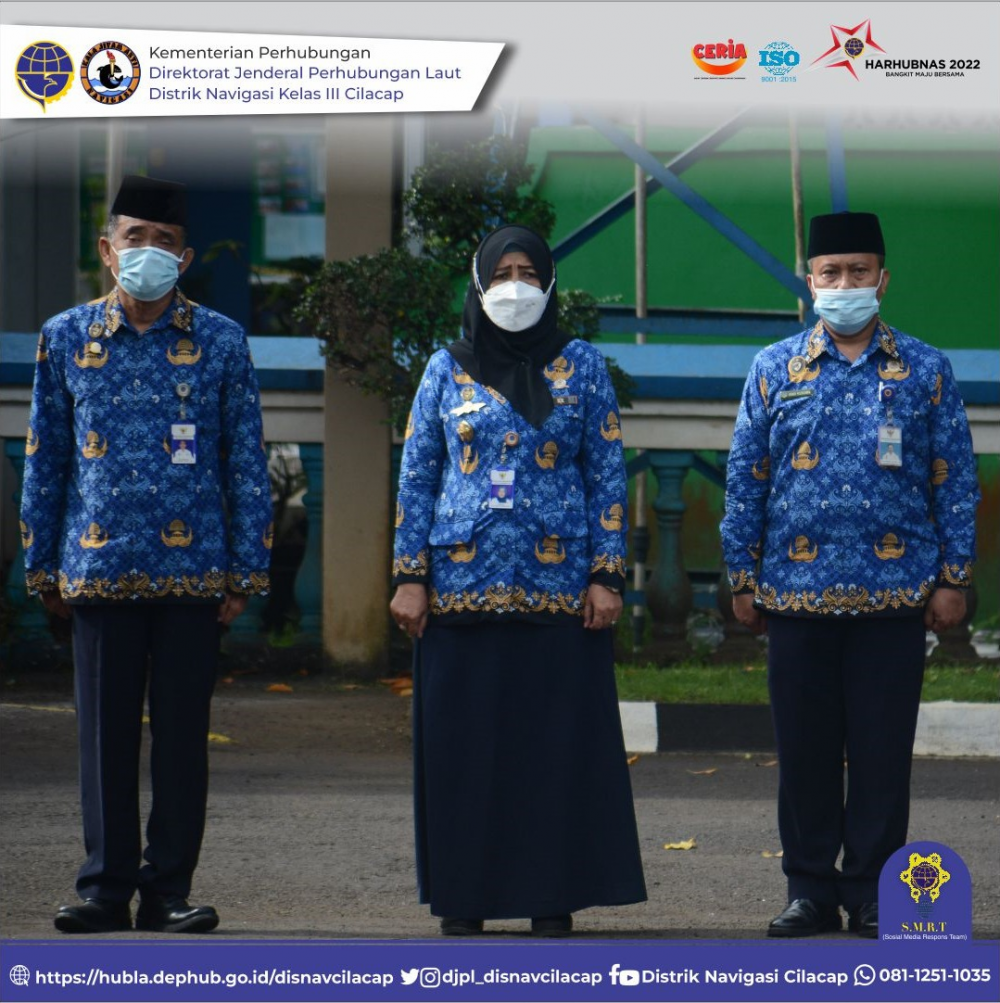 Apel Pagi Pegawai Distrik Navigasi Cilacap