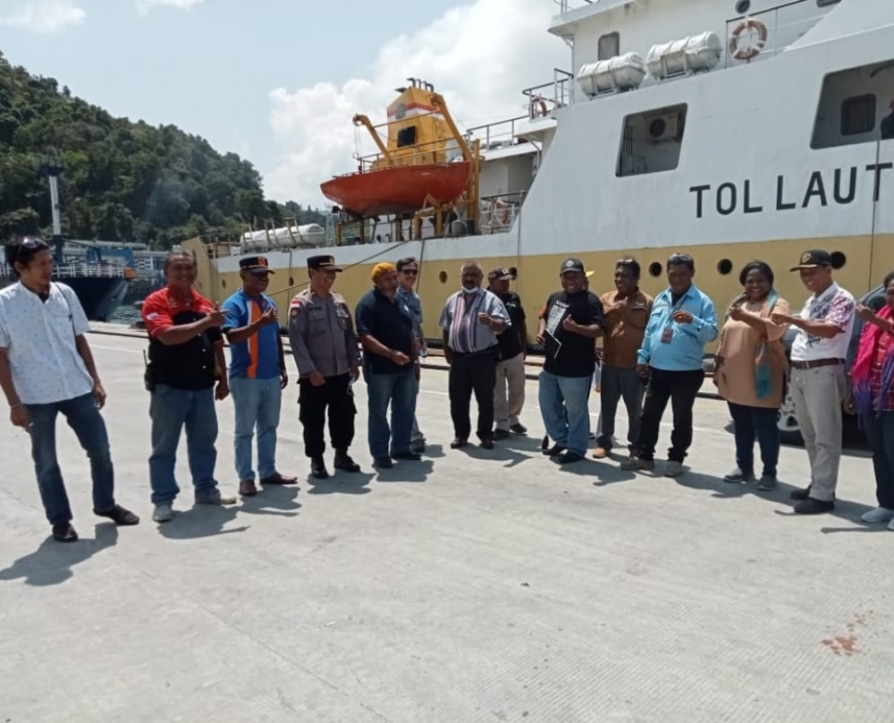 KEMENHUB DUKUNG MOBILITAS PESERTA KONGRES MASYARAKAT ADAT NUSANTARA DI PAPUA MELALUI KAPAL PERINTIS DAN KAPAL PSO