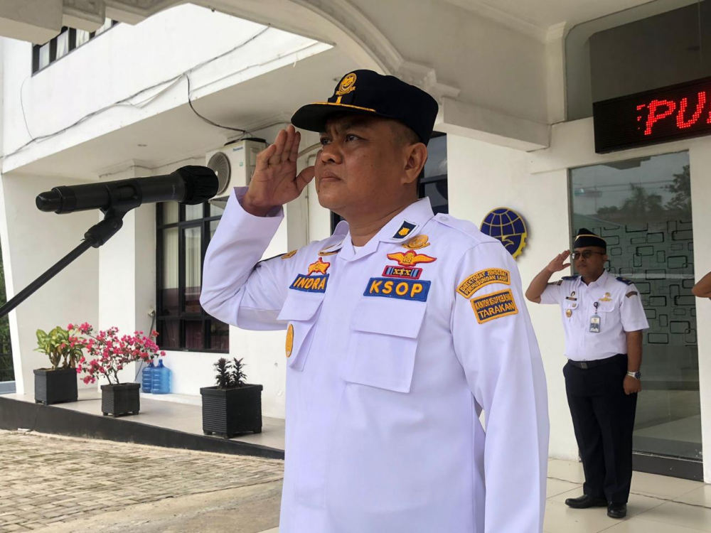 Apel Pagi Kantor Kesyahbandaran dan Otoritas Pelabuhan Kelas III, Senin 24 Oktober 2022