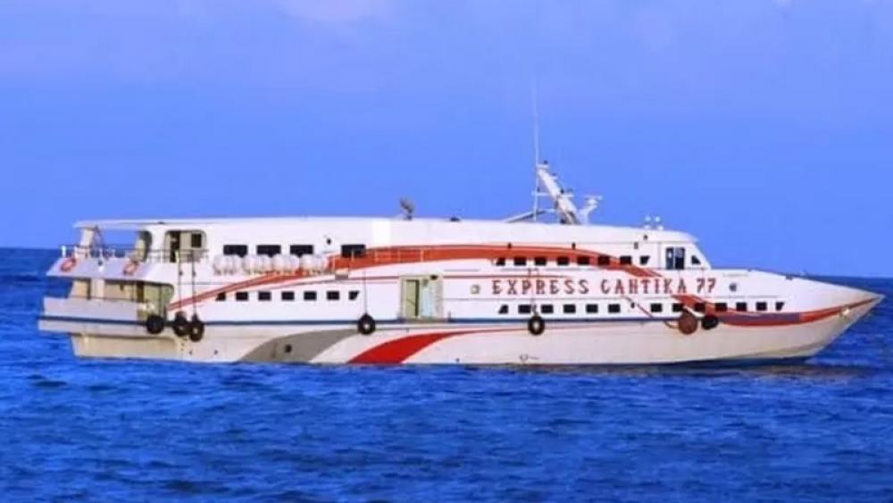 Kapal Cantika 77 Terbakar, Kemenhub Turut Dukung Tim SAR Lakukan Upaya Evakuasi