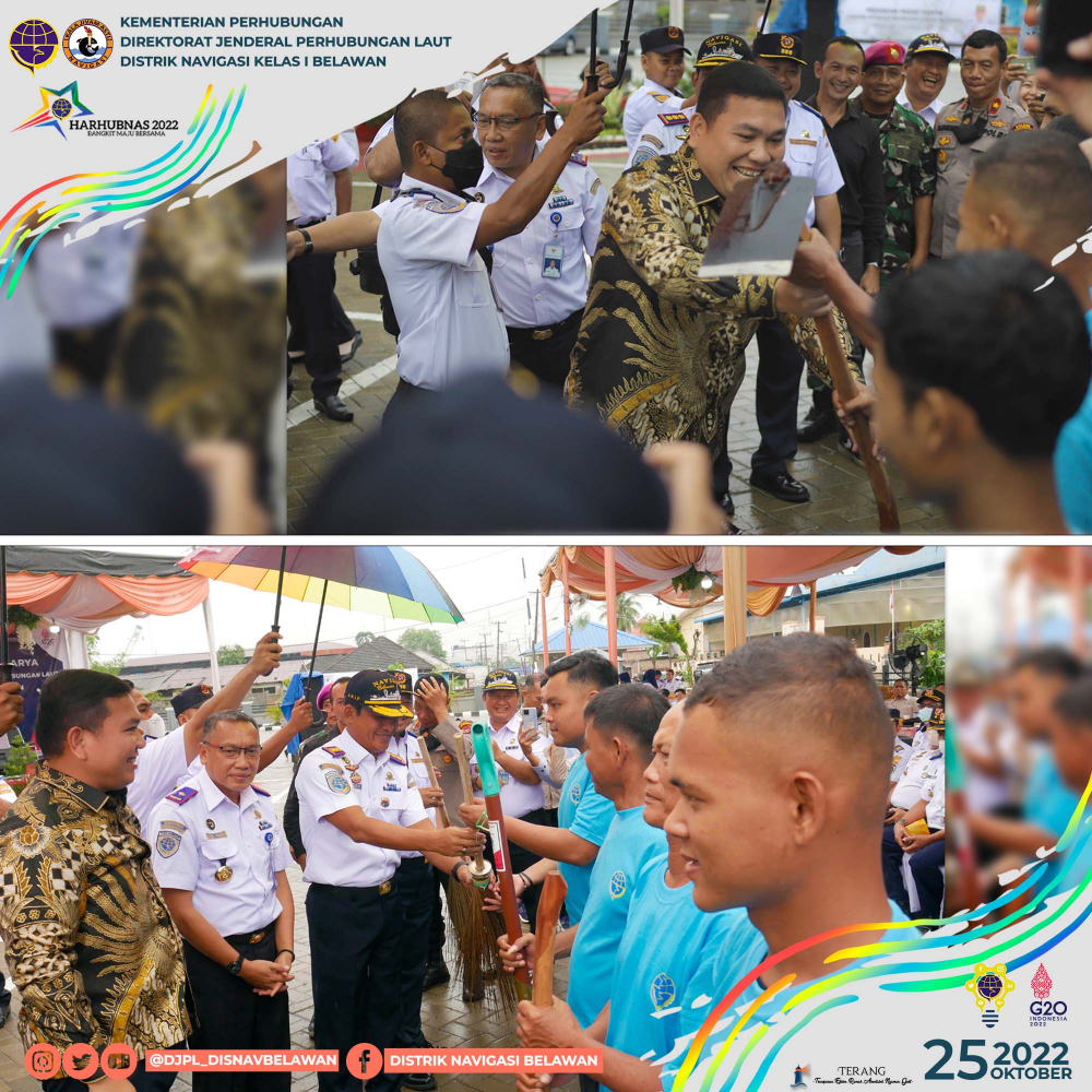 PADAT KARYA TAHUN 2022 UPT DIREKTORAT JENDERAL PERHUBUNGAN LAUT DI PELABUHAN BELAWAN