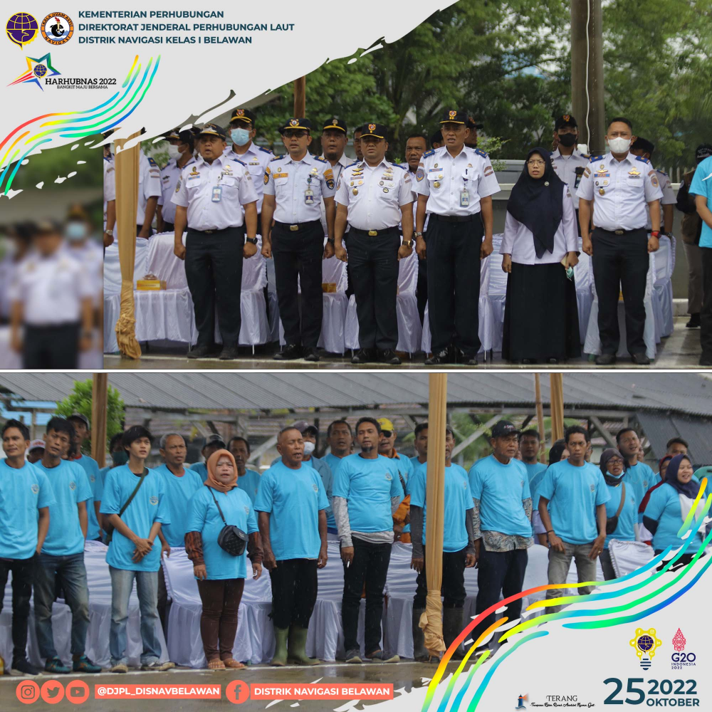 PADAT KARYA TAHUN 2022 UPT DIREKTORAT JENDERAL PERHUBUNGAN LAUT DI PELABUHAN BELAWAN