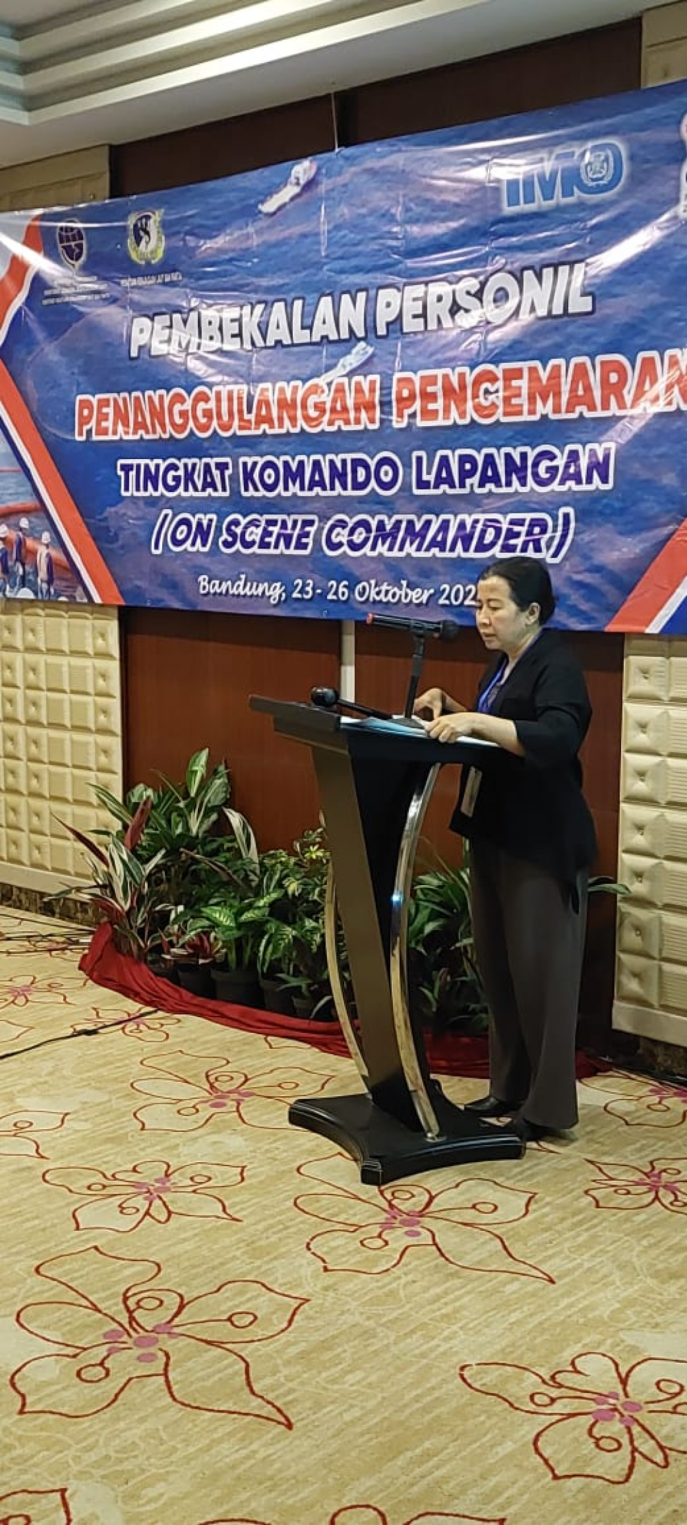 Tingkatkan Kompetensi SDM, Ditjen Hubla Selenggarakan Pembekalan Personil Penanggulangan Pencemaran