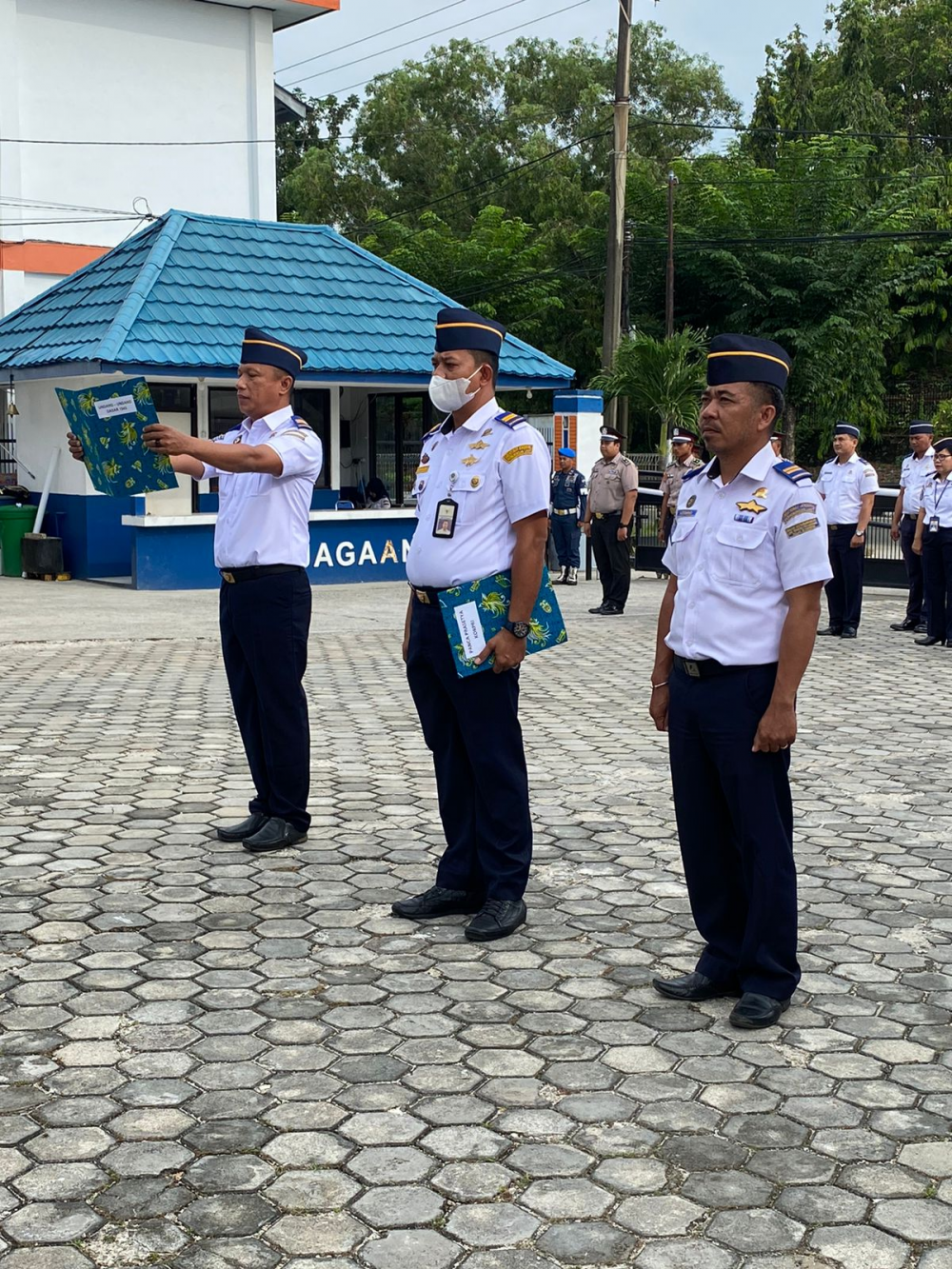 Apel Pagi Kantor Kesyahbandaran dan Otoritas Pelabuhan Kelas III, Senin 31 Oktober 2022