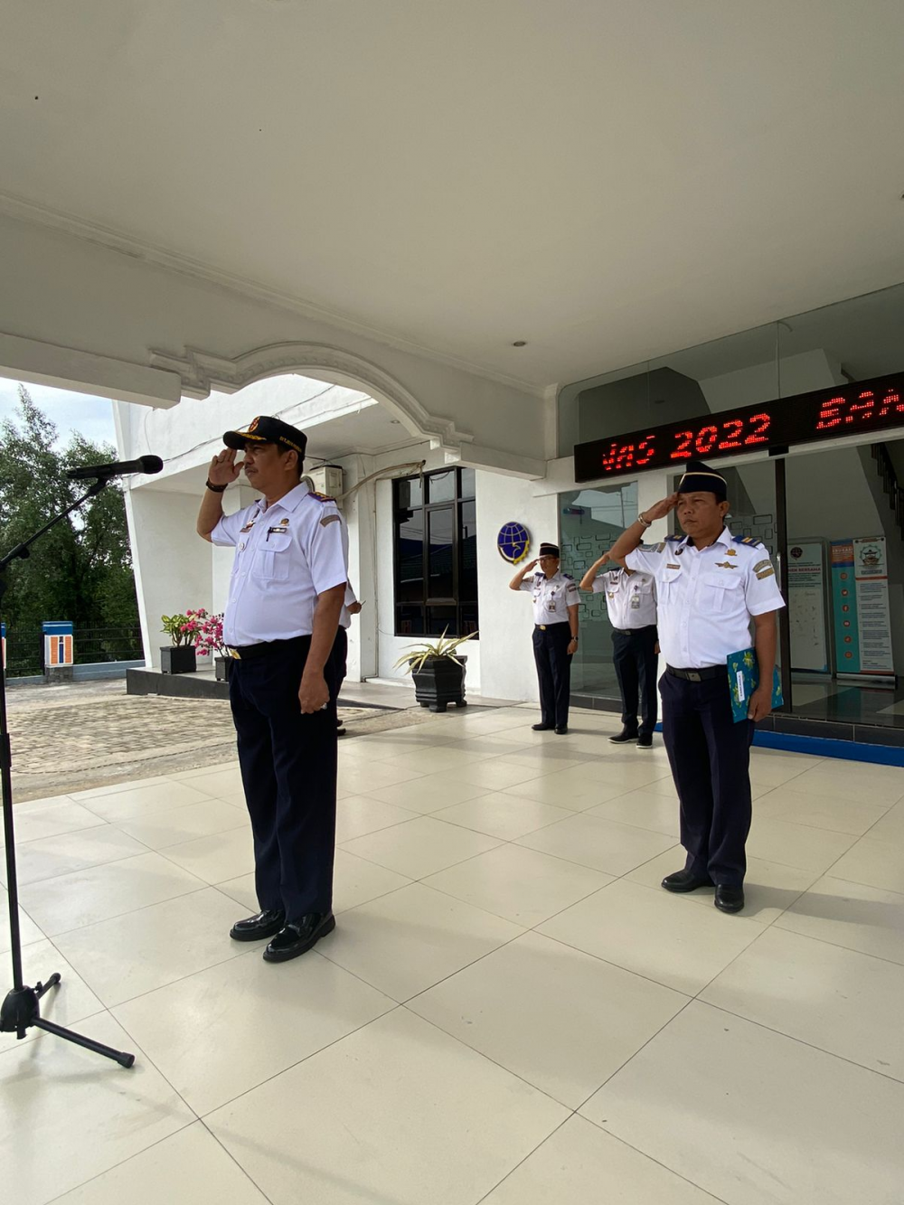 Apel Pagi Kantor Kesyahbandaran dan Otoritas Pelabuhan Kelas III, Senin 31 Oktober 2022