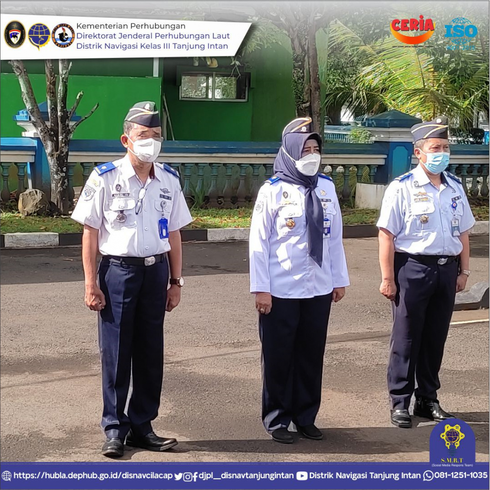 Apel Pagi Pegawai Distrik Navigasi Cilacap