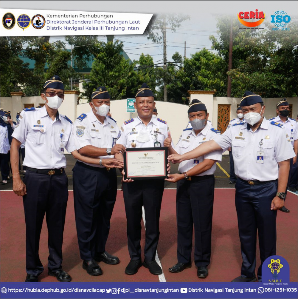 Apel Pagi Pegawai Distrik Navigasi Cilacap