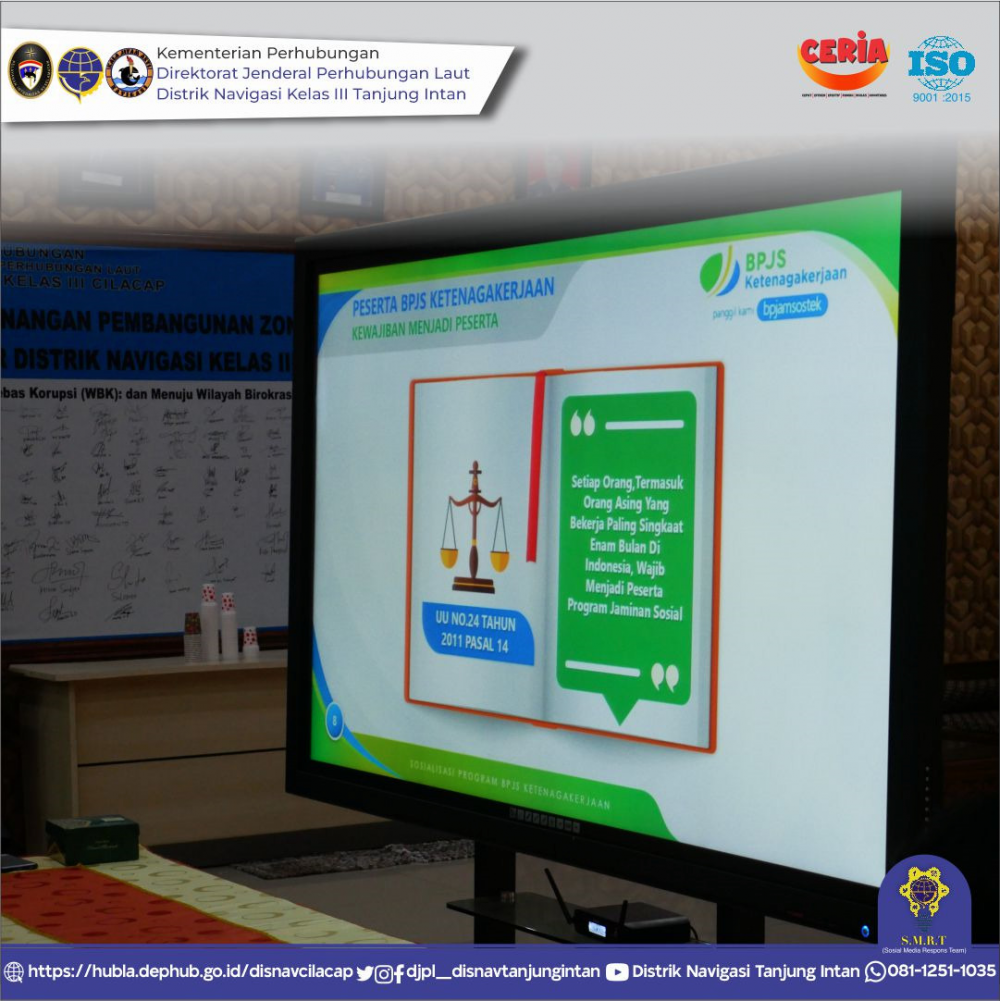 Sosialisasi Program BPJS Ketenagakerjaan bagi Pegawai Non ASN