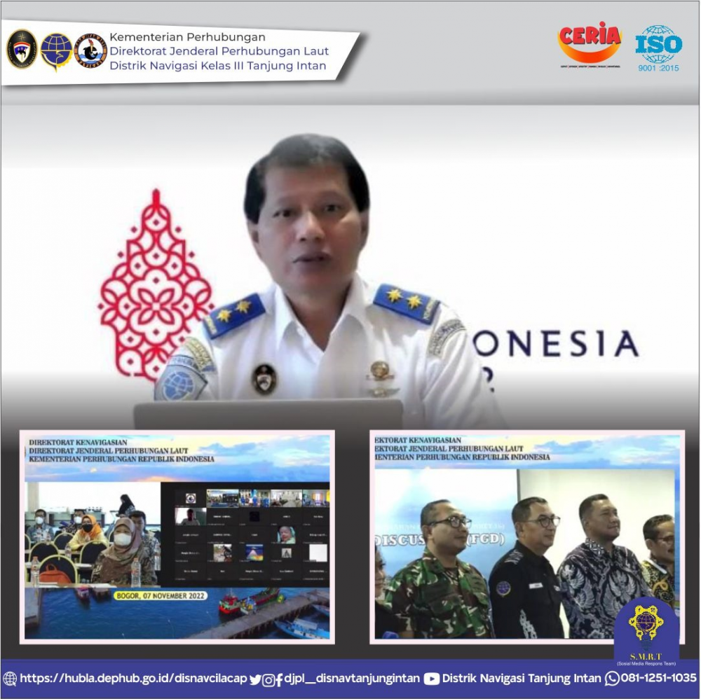 FGD Rencana Penetapan Alur-Pelayaran Masuk Pelabuhan Kaimana Provinsi Papua Barat