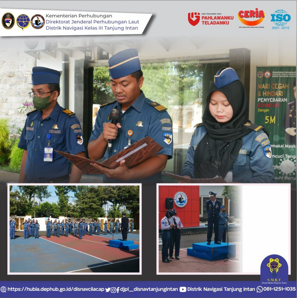 Upacara Hari Pahlawan Ke 77 Tahun 2022