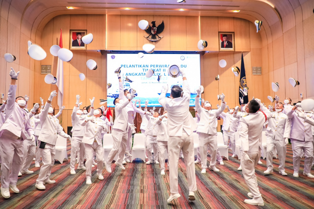 KEMENHUB LANTIK 3 ANGKATAN LULUSAN PERWIRA PANDU TINGKAT II