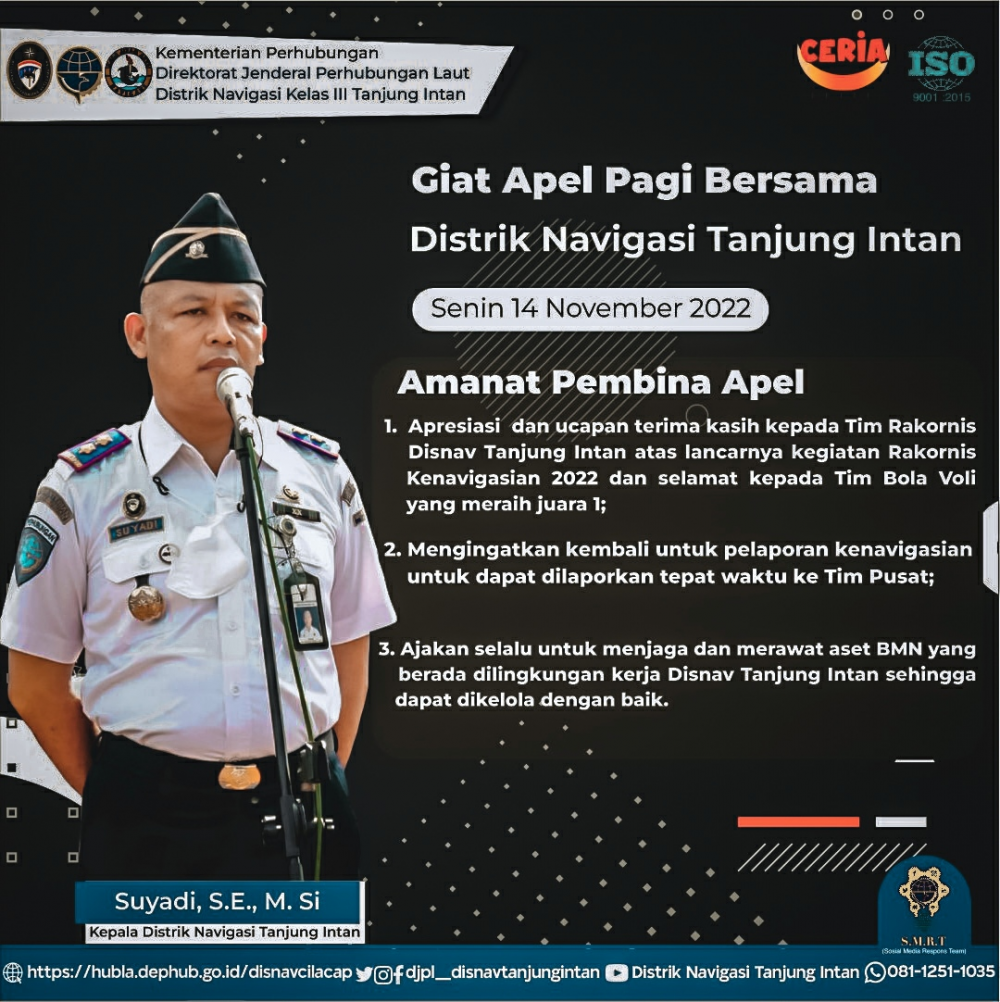 Apel Pagi Distrik Tanjung Intan