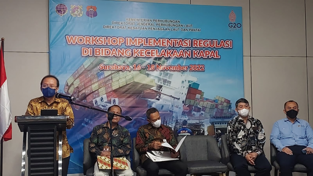KEMENHUB TINGKATKAN KOMPETENSI PARA PEJABAT PEMERIKSA KECELAKAAN KAPAL