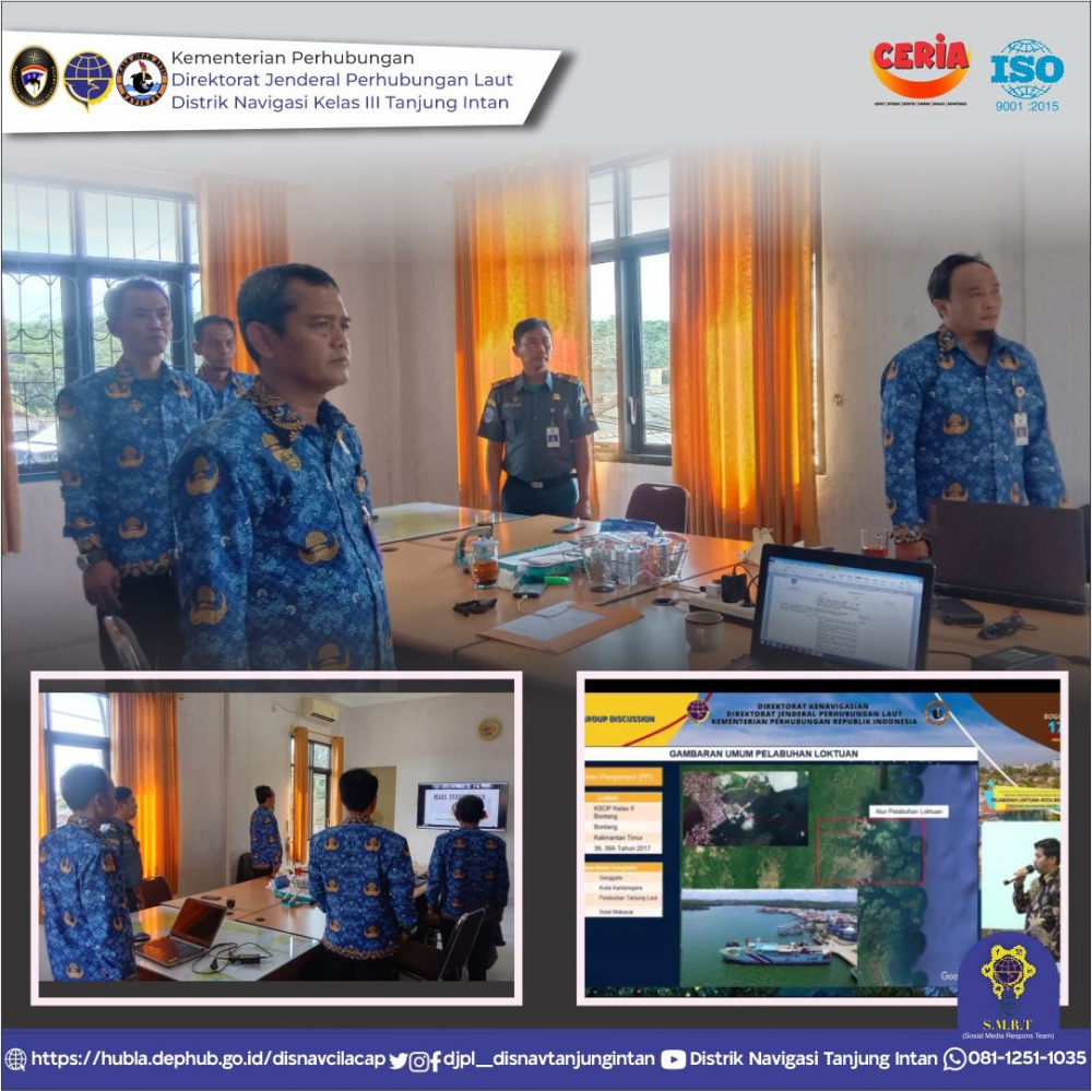 FGD Rencana Penetapan Alur-Pelayaran Masuk Pelabuhan Loktuan Bontang Provinsi Kalimantan Timur