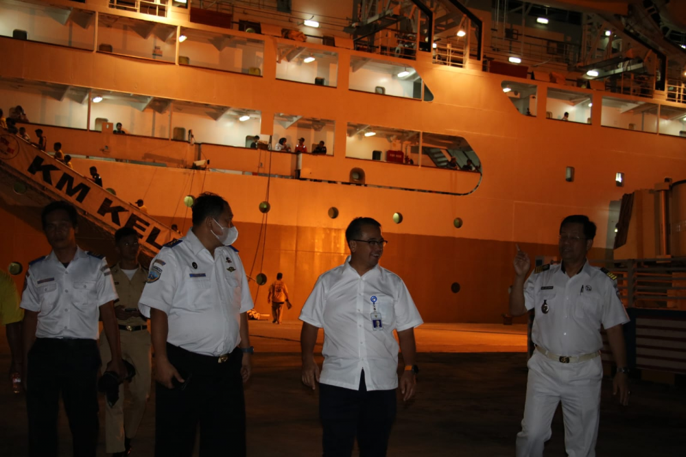 PERSIAPAN HADAPI ANGKUTAN NATARU DI PELABUHAN BELAWAN, KEMENHUB LAKUKAN INTEGRASI ANTARMODA DAN KESIAPAN LAINNYA