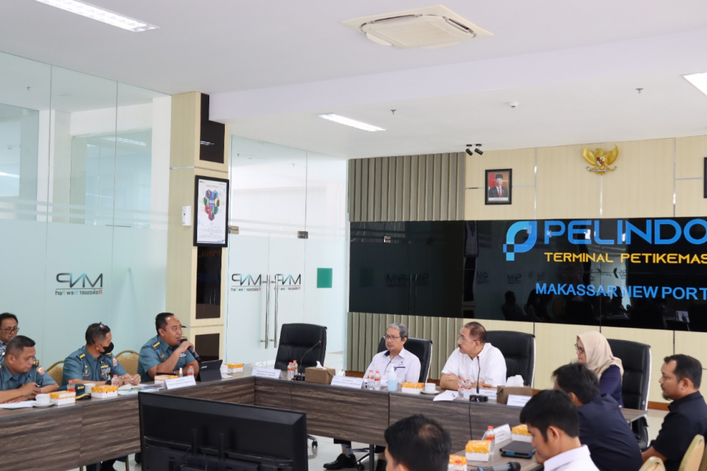 Rapat Koordinasi Percepatan Pembangunan Dermaga Lantamal VI Makassar