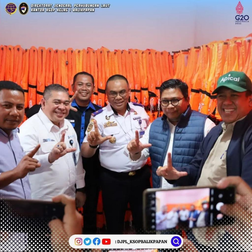 PERESMIAN STATION LIFE JACKET DI PPI MANGGAR