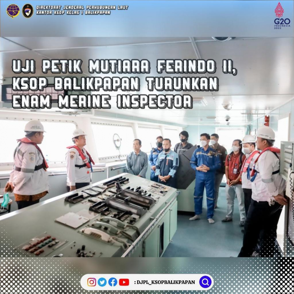 UJI PETIK KAPAL MUTIARA FERINDO II