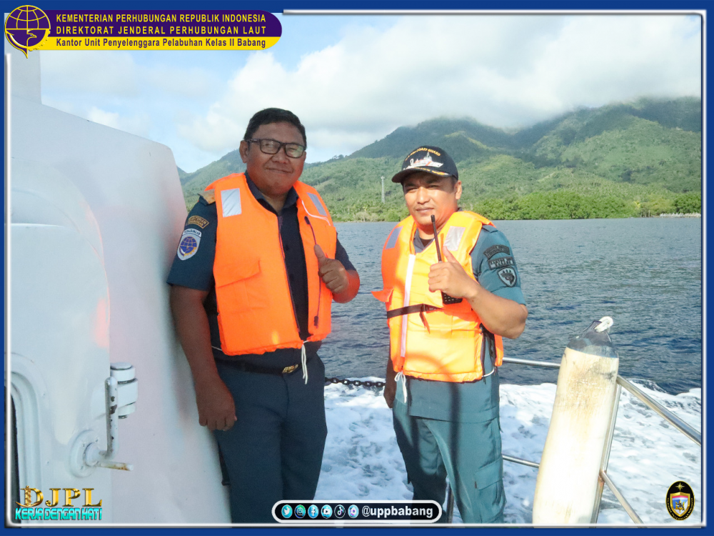 KANTOR UPP KELAS II BABANG DAMPINGI TAMU KEMENTERIAN DALAM PENYELENGGARAAN SAIL TIDORE