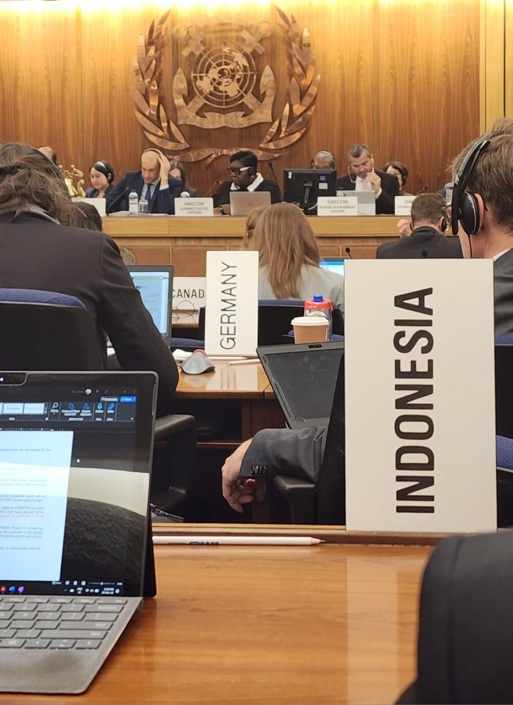 INDONESIA KEMBALI TEGASKAN KOMITMEN TERHADAP KESELAMATAN DAN KEAMANAN PELAYARAN GLOBAL PADA SIDANG IMO COUNCIL 128