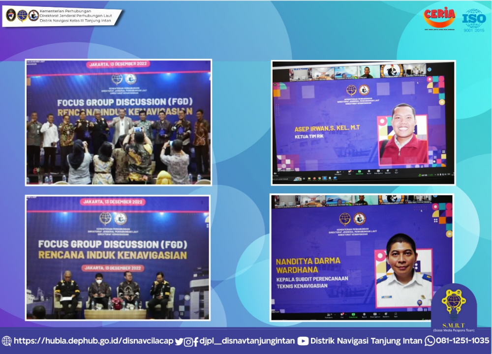 Focus Group Discussion (FGD) Rencana Induk Kenavigasian