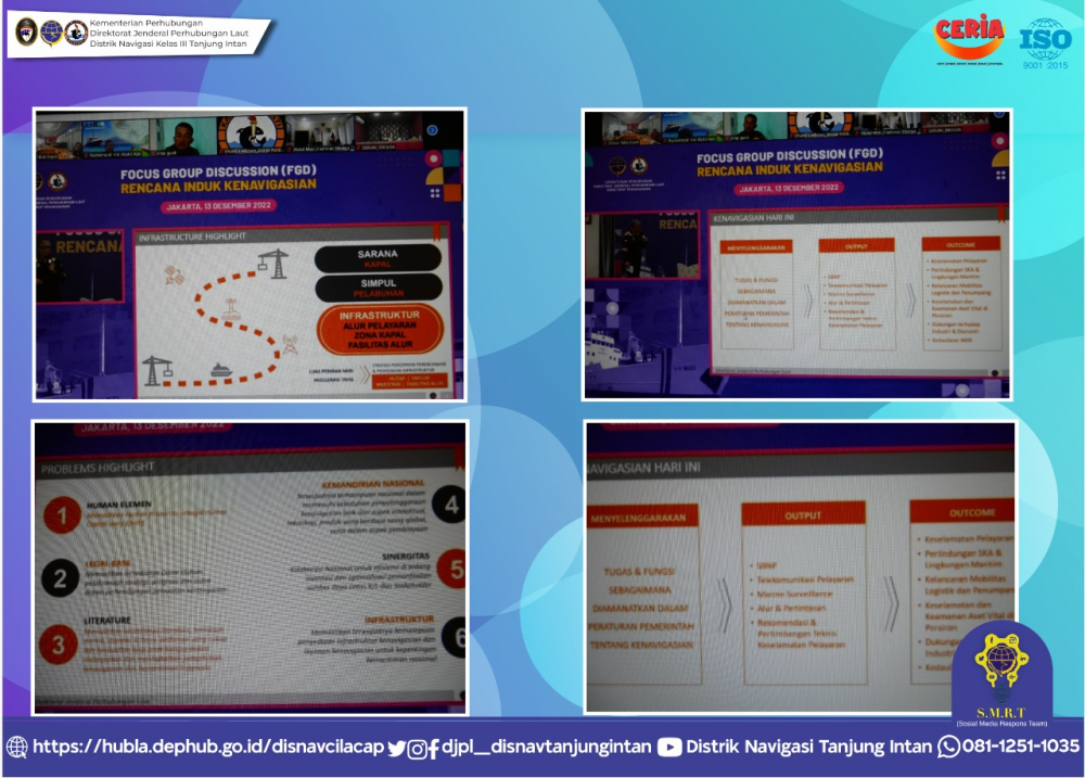 Focus Group Discussion (FGD) Rencana Induk Kenavigasian