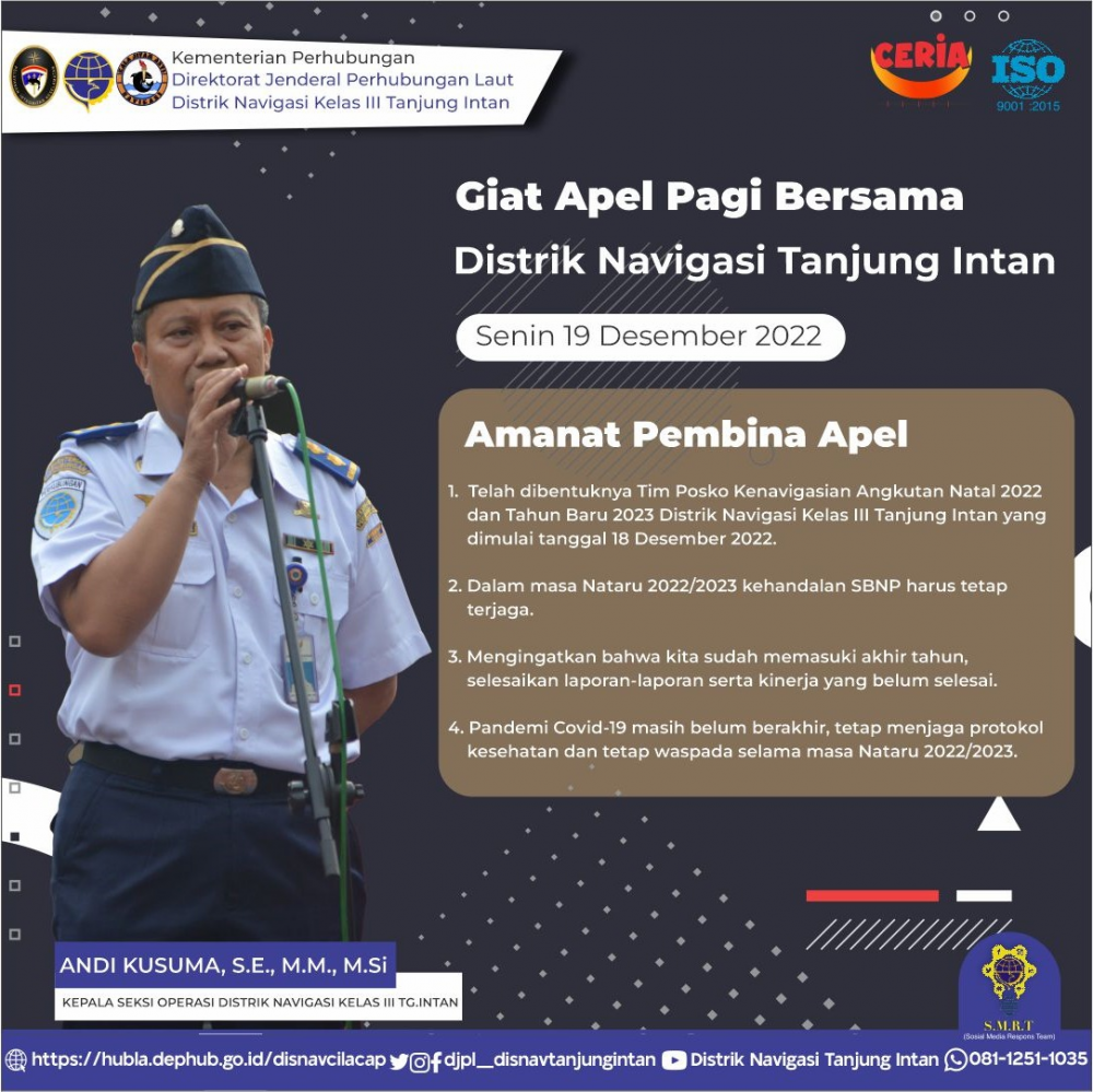 Apel Pagi Distrik Tanjung Intan