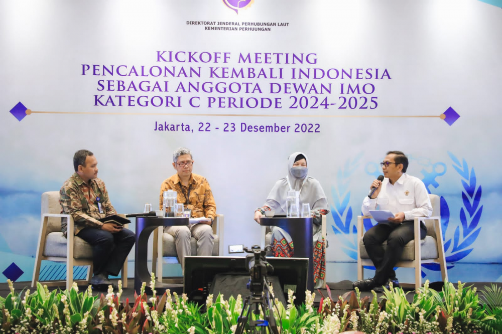 LANJUTKAN PERAN DI KANCAH MARITIM INTERNASIONAL, INDONESIA KEMBALI CALONKAN DIRI SEBAGAI ANGGOTA DEWAN IMO PERIODE 2024-2025