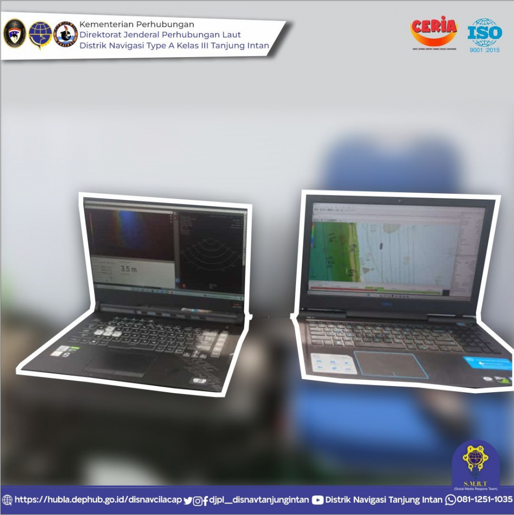 SURVEY BATIMETRI SEKALIGUS PENGECEKAN POSISI EKSISTING SBNP ALUR PELAYARAN MENUJU PELABUHAN TANJUNG INTAN