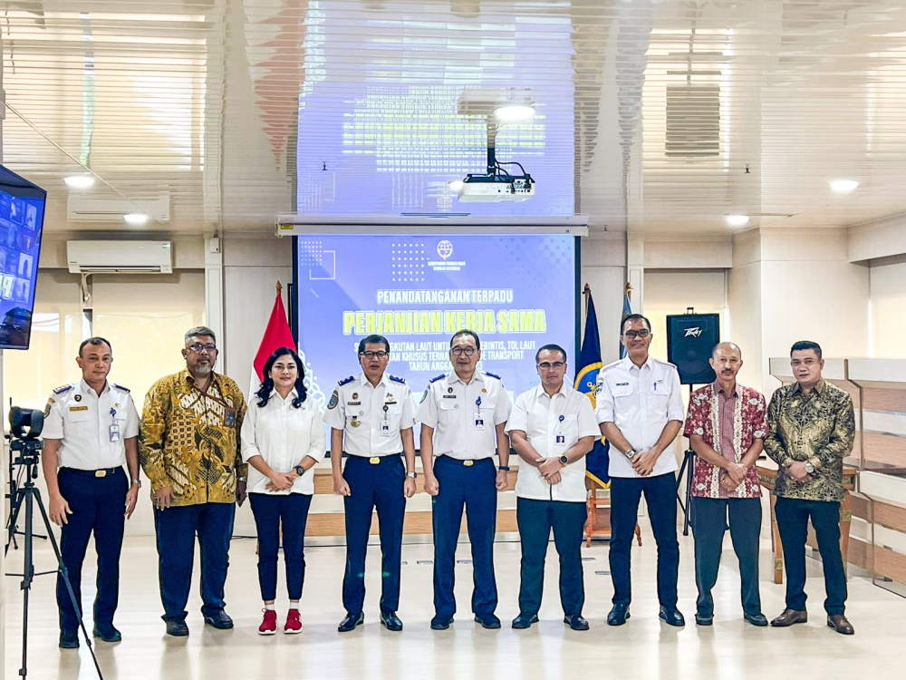 KEMENHUB TINGKATKAN PELAYANAN ANGKUTAN PUBLIK KAPAL PERINTIS, TOL LAUT, KAPAL TERNAK DAN KAPAL REDE DI TAHUN 2023