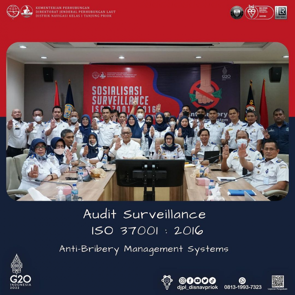 Audit Surveillance ISO 37001 : 2016
