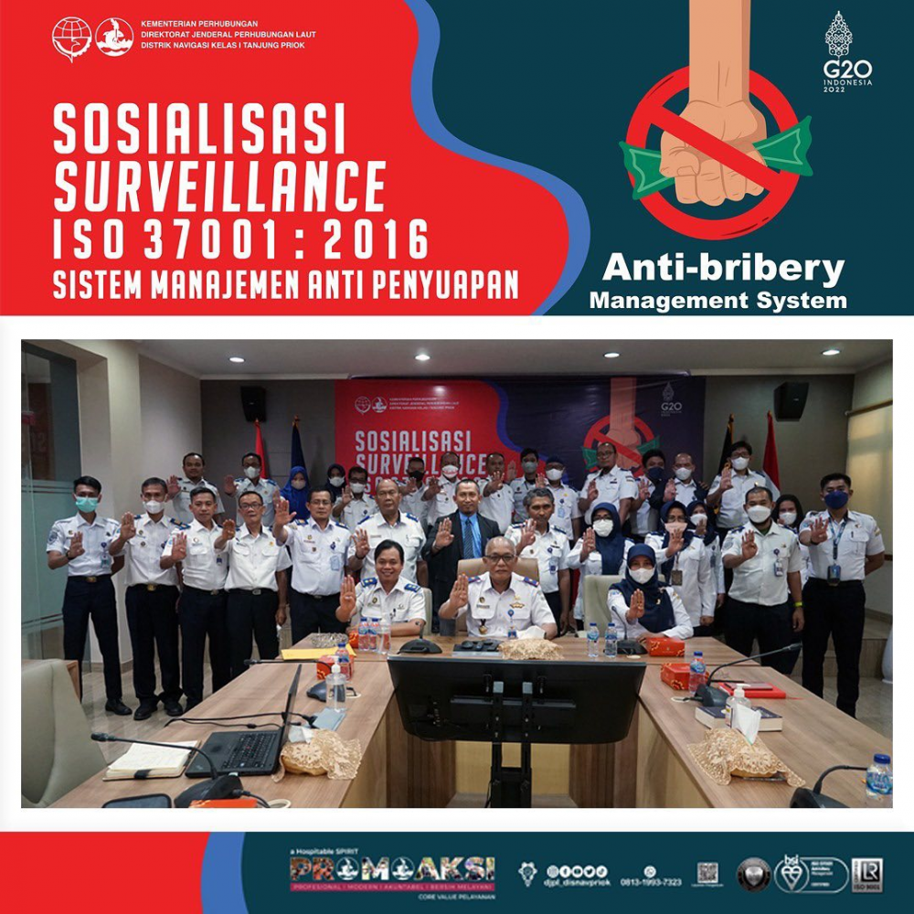 SOSIALISASI SURVEILLANCE ISO 37001:2016
