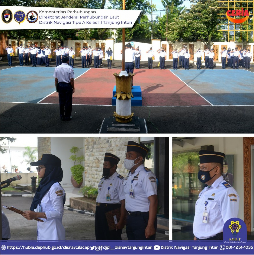 Apel Pagi Distrik Navigasi Tipe A Kelas III Tanjung Intan