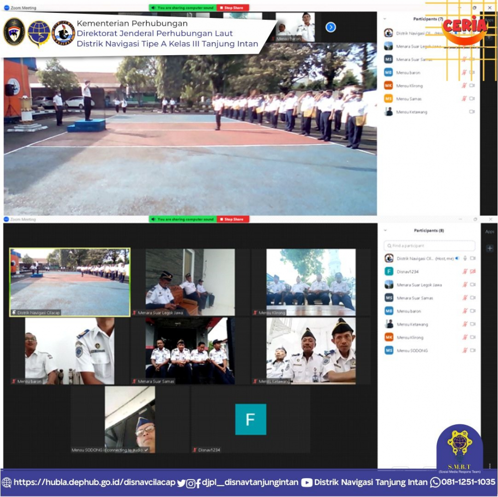 Apel Pagi Distrik Navigasi Tipe A Kelas III Tanjung Intan