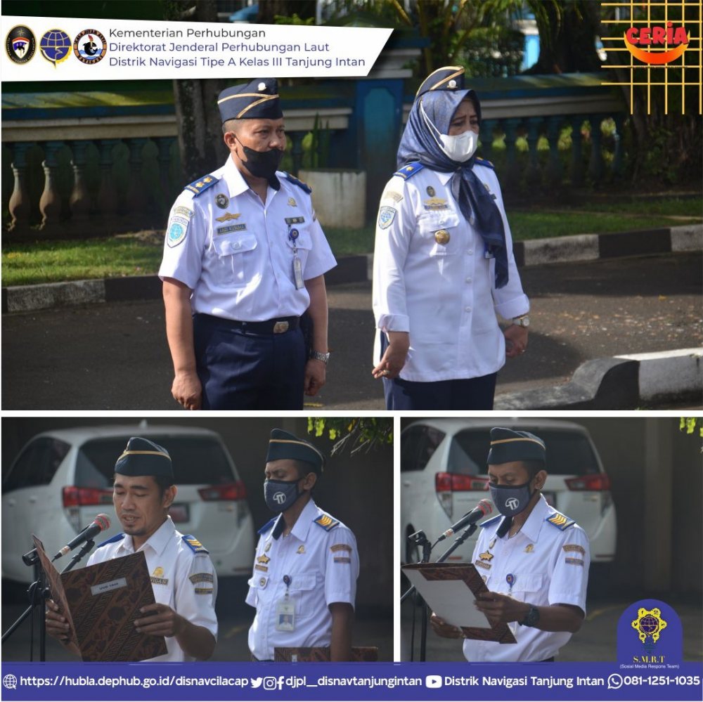 Apel Pagi Distrik Navigasi Tipe A Kelas III Tanjung Intan