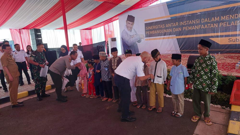KOMITMEN KEMENHUB LANJUTKAN PEMBANGUNAN PELABUHAN PATIMBAN DAN PENGUATAN SINERGI DAN KOORDINASI ANTAR INSTANSI