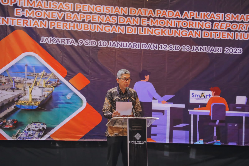 WUJUDKAN SISTEM PELAPORAN YANG EFEKTIF DAN EFISIEN,  KEMENHUB OPTIMALISASI PENGISIAN DATA PADA APLIKASI SMART DJA, E-MONEV BAPPENAS, E-MONITORING DAN REPORTING KEMENTERIAN PERHUBUNGAN